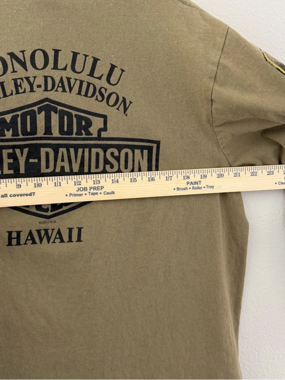 Harley-Davidson Long Sleeve Double Sided Graphic Tee - Honolulu, HI - Picture 9 of 10